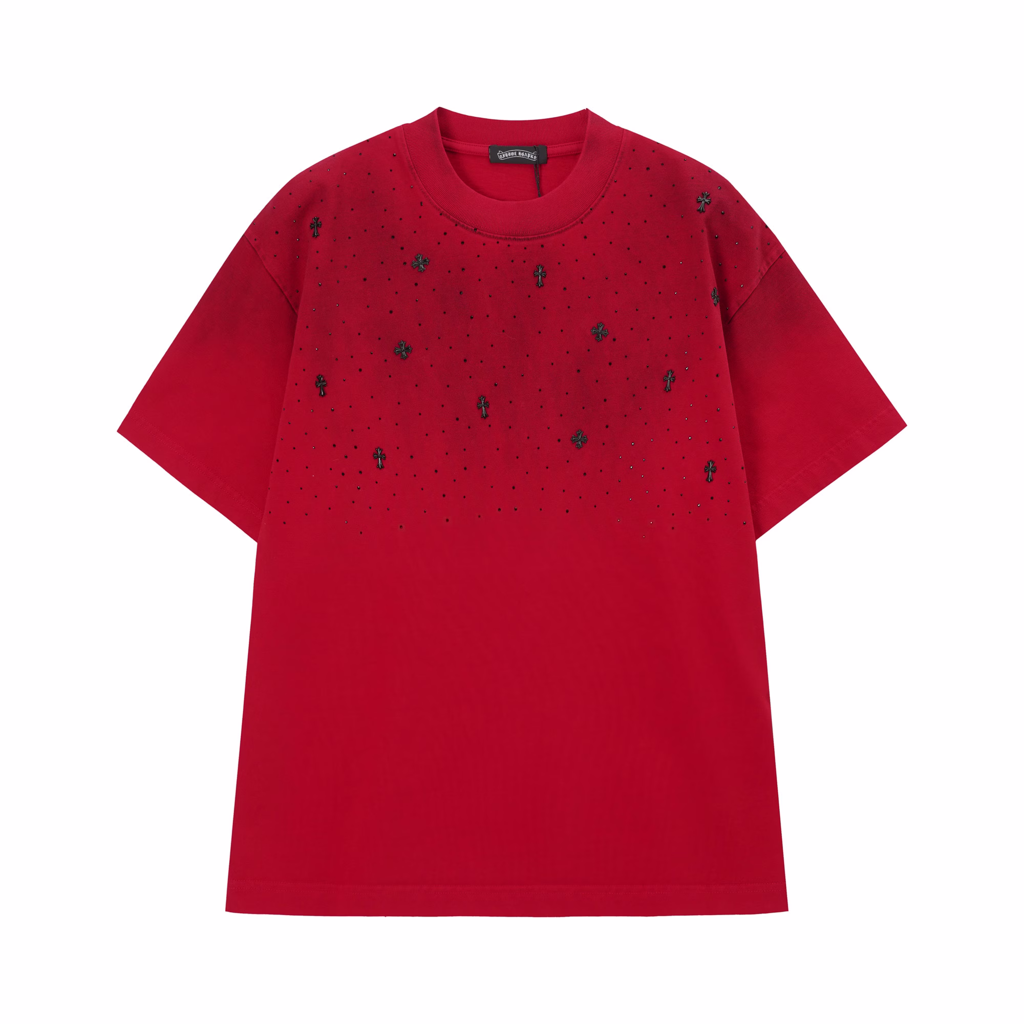 Chrome Hearts Scattered Cross Stud Tee Chrome Hearts Scattered Cross Stud Tee