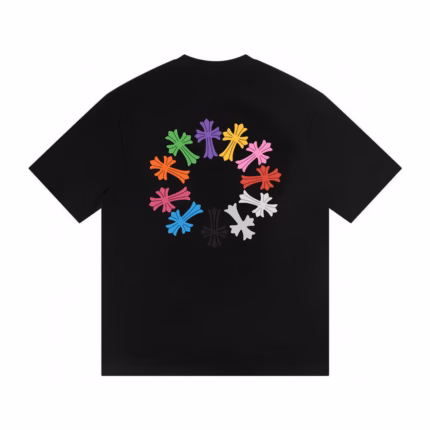 Chrome Hearts Multi Cross Cemetery Tee Black