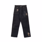 Chrome Hearts Black Jeans