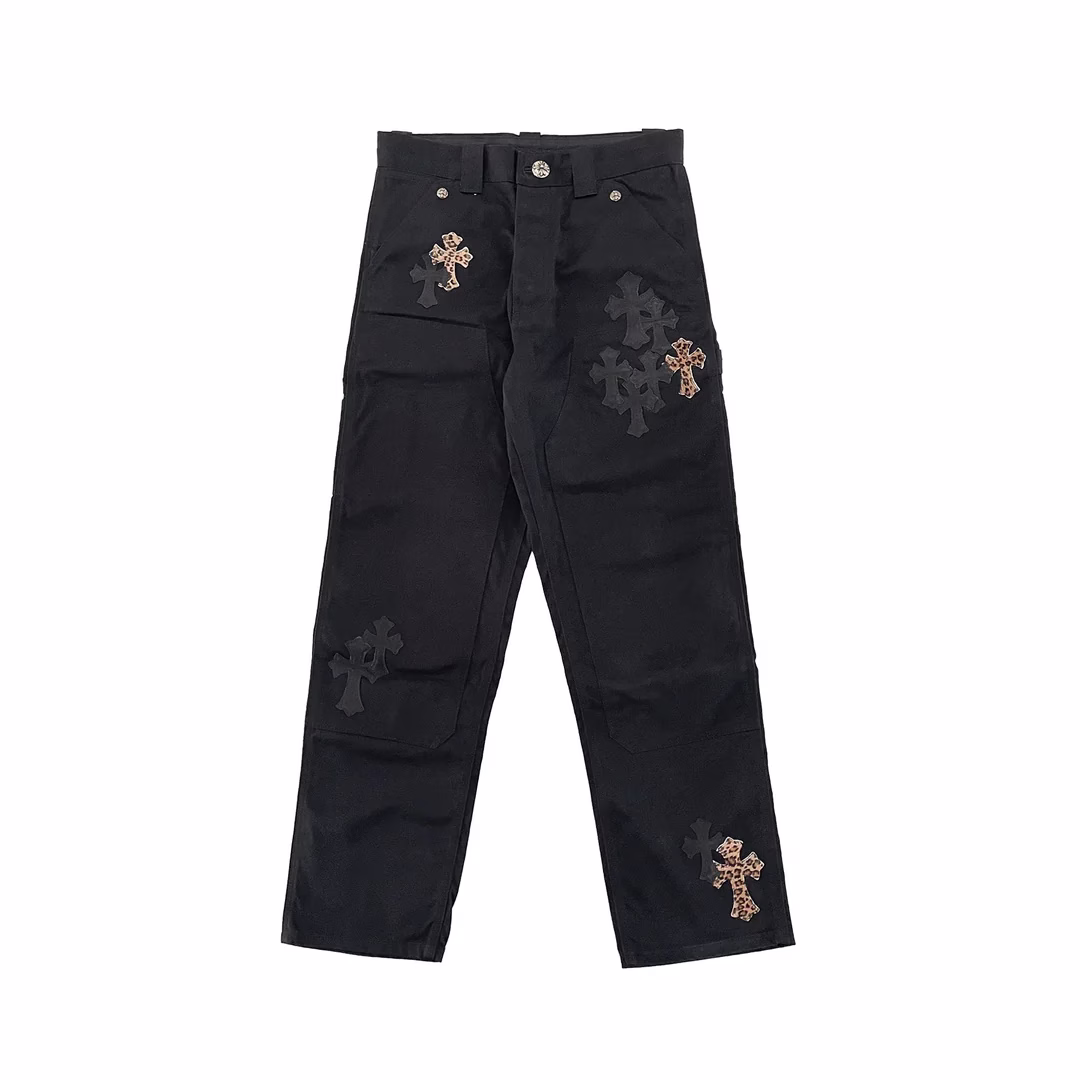 Chrome Hearts Black Jeans Chrome Hearts Black Jeans