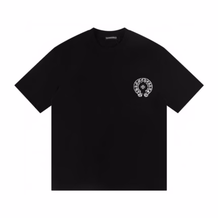 Chrome Hearts Gothic Cross Graphic T-Shirt – Black