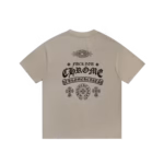 Chrome Hearts Fuck You Beige Horseshoe Logo Tee