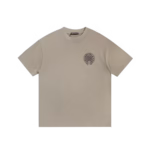 Chrome Hearts Fuck You Beige Horseshoe Logo Tee