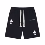 Chrome Hearts Sweat Shorts Black Cross