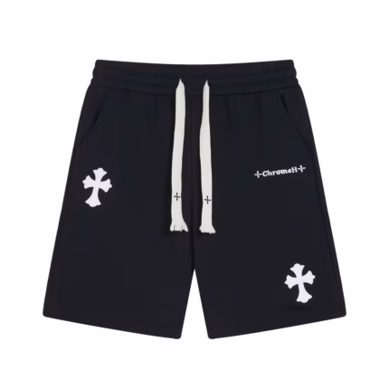 Chrome Hearts Sweat Shorts Black Cross
