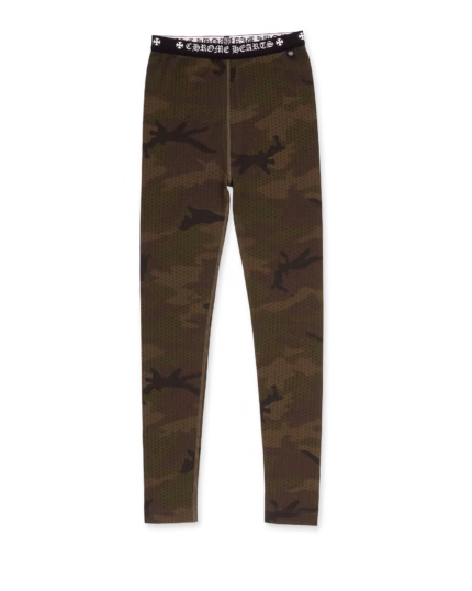 Chrome Hearts Camo Printed Cotton Leggings