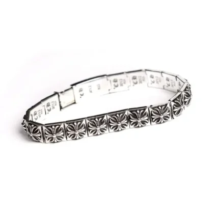 CH Plus Square Pattern Bracelet