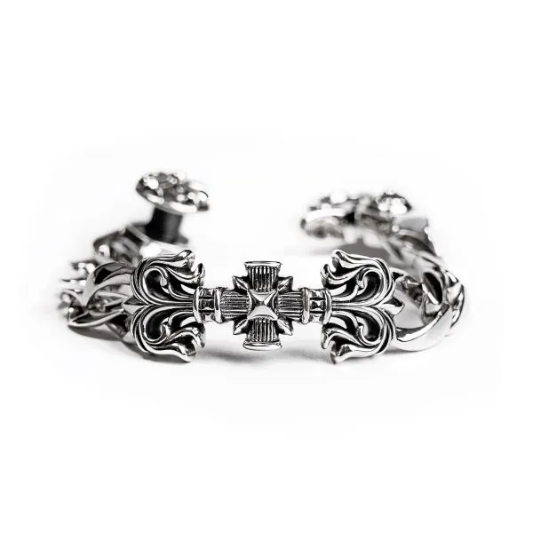 Filigree Square Cross Clip Bracelet Filigree Square Cross Clip Bracelet