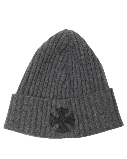 Chrome Hearts Plus Cross Patch Cashmere Beanie Chrome Hearts Plus Cross Patch Cashmere Beanie