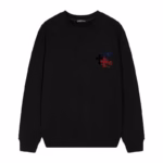 Supply The Demand Cross Graphic Sweatshirt – Black