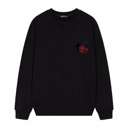Supply The Demand Cross Graphic Sweatshirt – Black