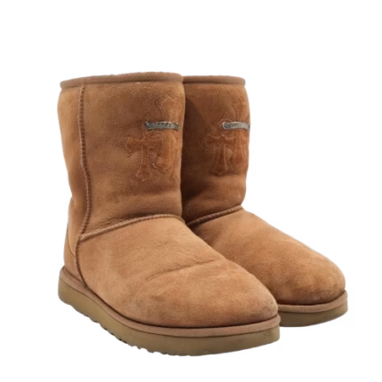 Chrome Heart Ugg Boots​ Brown