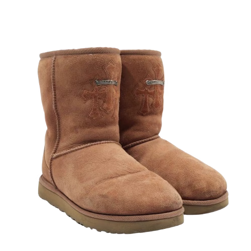 Chrome Heart Ugg Boots Brown Chrome Heart Ugg Boots Brown