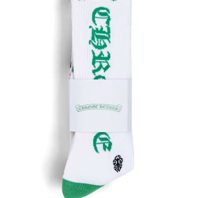 Chrome Hearts Red, Green & Black Socks