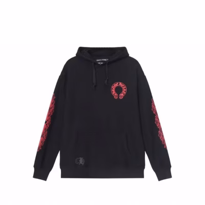 Chrome Hearts With Red Dagger Hoodie