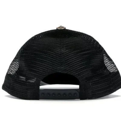 Chrome Hearts CH Las Vegas Trucker Hat Black
